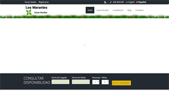Desktop Screenshot of casasruraleslosmarantes.com